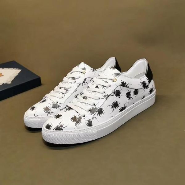 

wholesale men white design sneaker,brand casual shoes, luxury trainer,2 styles for chosen,fast delivery by dhl, Black