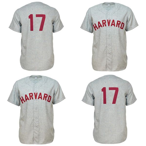 

harvard crimson 1967 road jersey shirt custom men women youth baseball jerseys any name and number double stitched, Blue;black