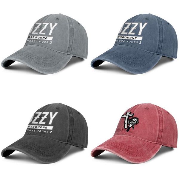 

ozzy osbourne rock vocalist musik baseball adjustable cowboy hat cool fitted cute stylish classic cowboy osbourne diary of a rock, Blue;gray