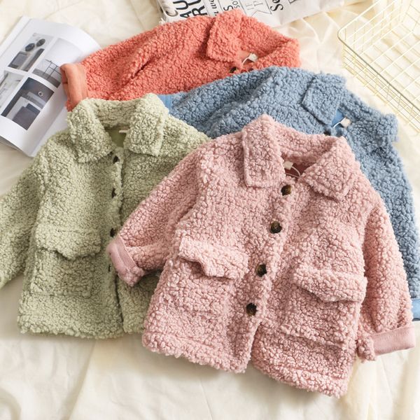 

baby jacket thermal coat for winter girls, Blue;gray