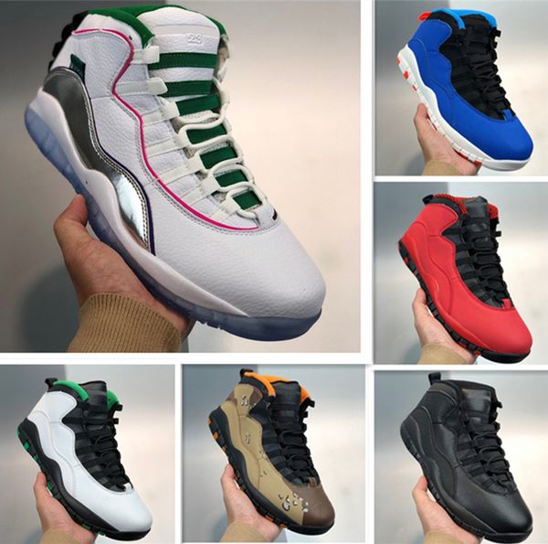 

2020 10s wings mens basketball shoes woodland camo westbrook 10s white cement steel grey smoke grey men sports sneakers 40-47