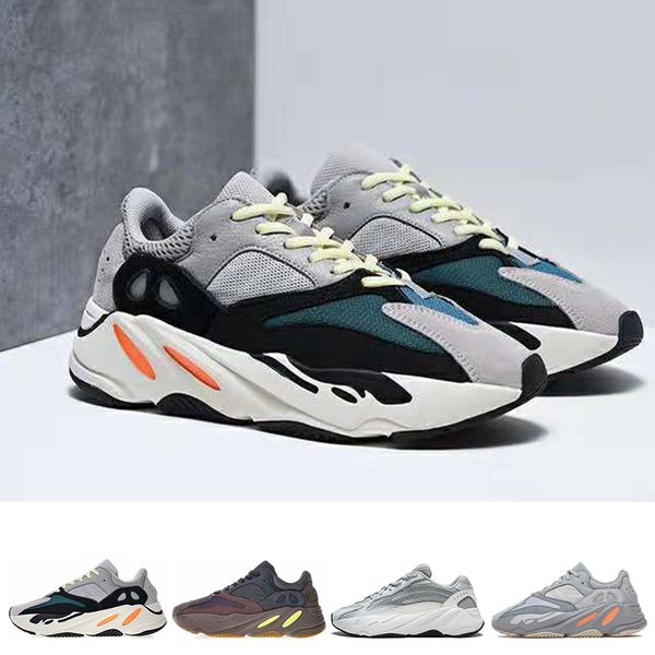 

Cheap 700 Runner Kanye West Mauve Wave Runner Static Running Shoes 700 V2 Mens Women Athletic Sport Shoes Trainer Sneakers Shoes Size 36-46