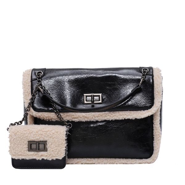 

retro pu women's bag 2020 new fashion wild chain shoulder messenger small square bags