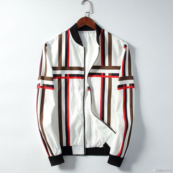 

designer jackets fashion f coat luxury sweatshirt men jacket sportswear zipper brand windbreaker mens designer coats size m-3xl, Black;brown