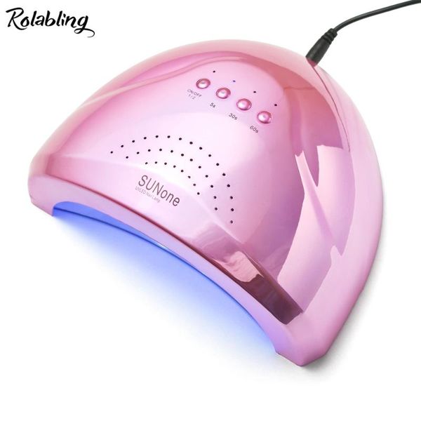 

розовая уф светодиодная лампа сушилка для ногтей для маникюра лампы для ногтей 48 вт сушилка для ногтей для отверждения всех уф-гелей с 30 с