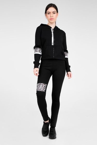 

dqmane women leggings 42954493, Black