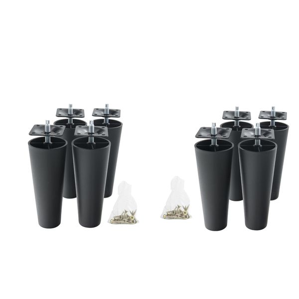 

8pcs furniture risers bed lifter, riser leg for table / sofa / chair 145mm