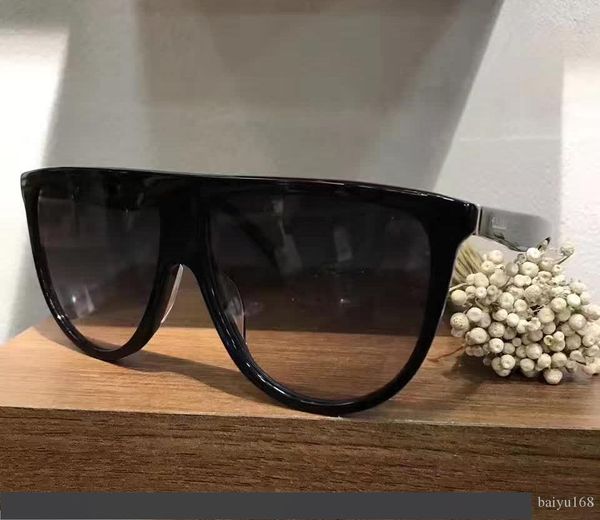 

luxe женщины cl41435 s солнцезащитные очки черный серый градиент len солнцезащитные очки размер 61-14-145 brand new с коробкой, White;black