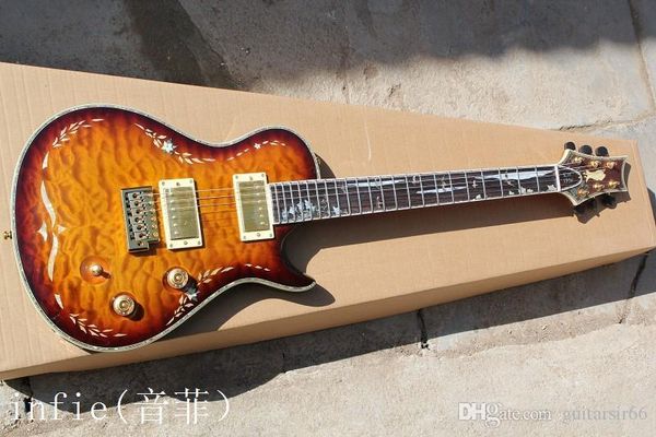 

свободная перевозка груза верхнего качества lp тела большой цветок полноцветный бей инкрустация ms prs est 1996 vsunburst электрогитара с зо