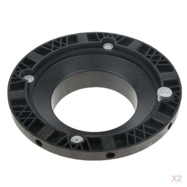 

2packs flash speedring adapter plate softbox converter ring for bowens mount