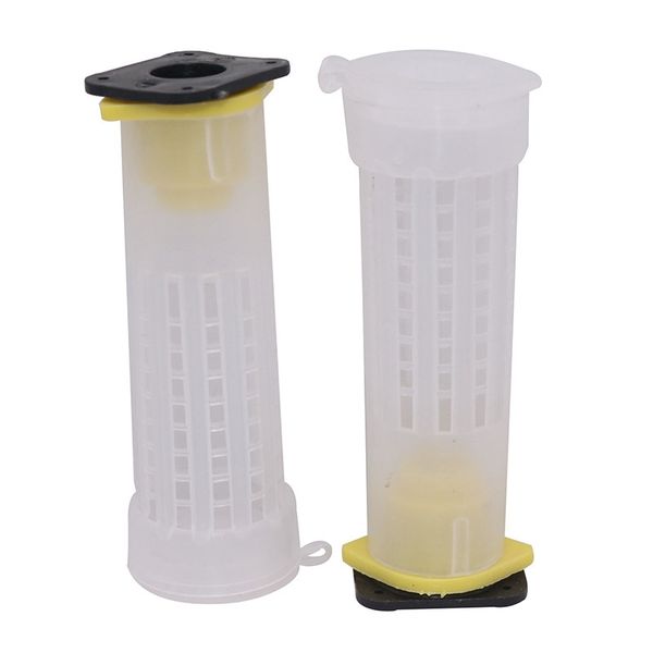 

60 pcs 78 mm bee queen cage protection queen wang bee cage anti-bite protection cover bee equipment beekeeping tools insectary b other garde