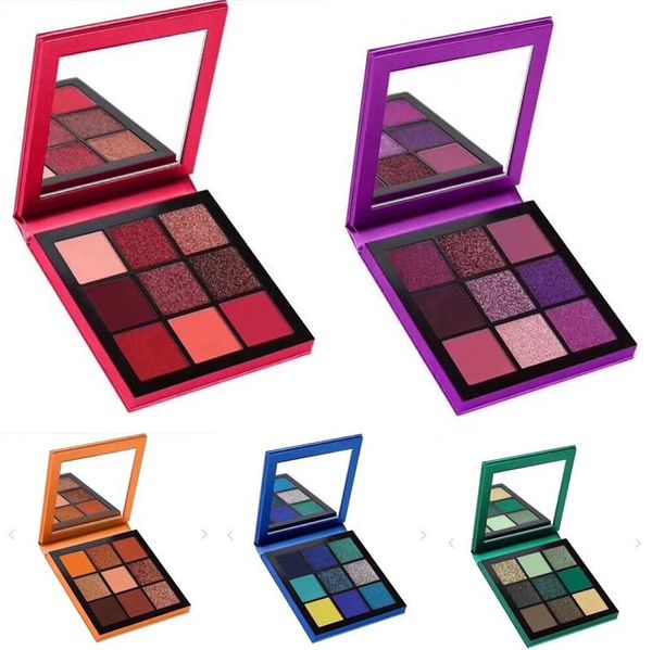 Spedizione gratuita 2019 nuova palette di ombretti a 9 colori TOPAZ RUBY AMETHYST SAPPHIRE EMERA