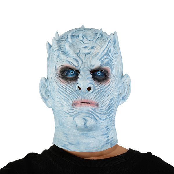 

game of thrones halloween mask night's king walker face night re zombie latex mask adults cosplay throne costume party masks