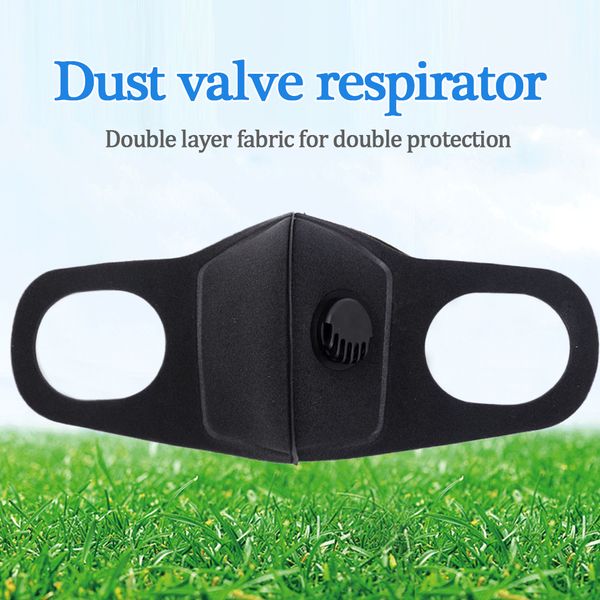 

fast shipping respiratory dust mask upgraded version men & women anti-fog haze dust pm2.5 pollen 3d mouth-muffle with breathable valve mask