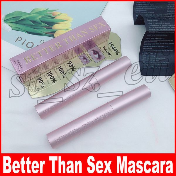 

Better Than Sex Mascara Makeup LASH Black Long Lasting Waterproof Eyes mascara 8ml Aluminum tube mascara