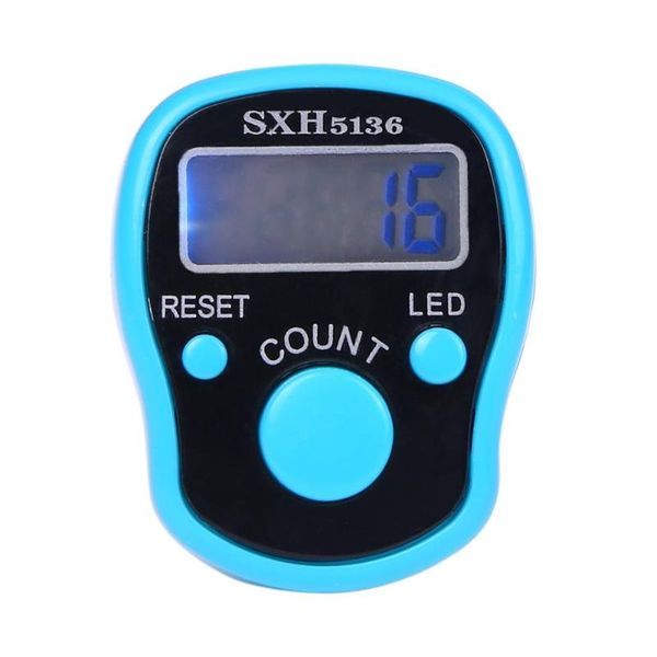 

stitch marker finger ring counter led night light electronic tally counter