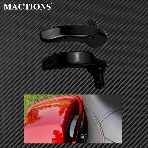 

motorcycle saddlebag lid lifter black for touring 2014-2019 road king street glide electra glide flhr fltrx flhx