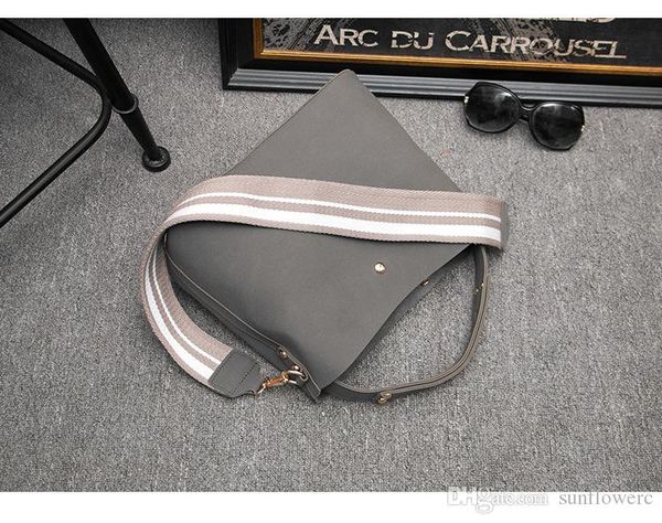 

high-level quality women pu handbags bucket shoulder bags ladies cross body bags large capacity ladies shopping bag