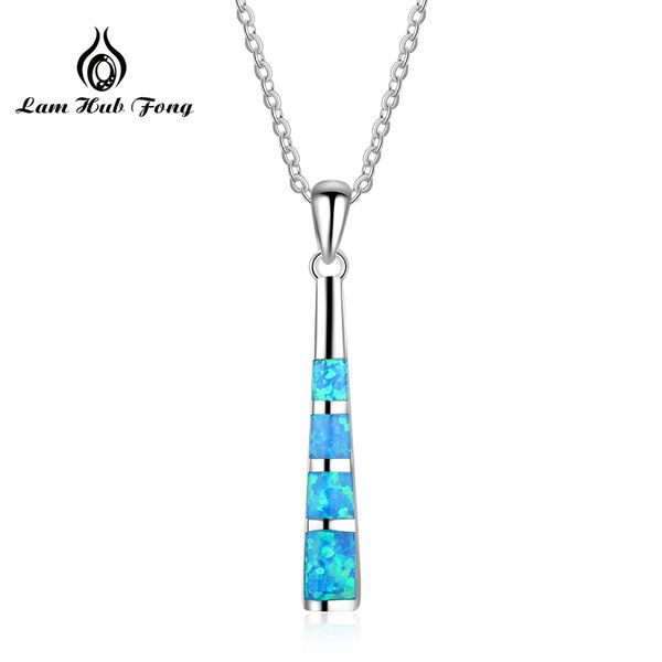 

2018 design blue fire opal fashion jewelry 925 sterling silver opal pendant for women girls wholesale retail ing