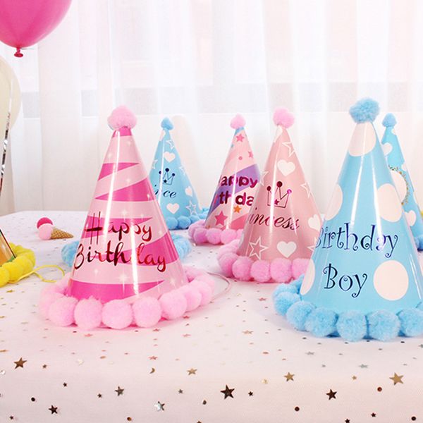 Children And Adults Birthday Decorations Party Decorate With Baby S First Full Moon 100 Day Birthday Hatparty Supplies Dog Birthday Hats Dog Birthday