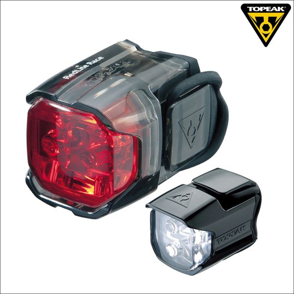 

ak whitelite tms065 bicycle front handlbar mount lamp redlite tms066 cycling led light road bike rear safety lamp