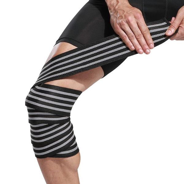 

2pc knee pads joint knee pads spring breathable non-slip power lift joint support outdoor sports climbing, Black;gray