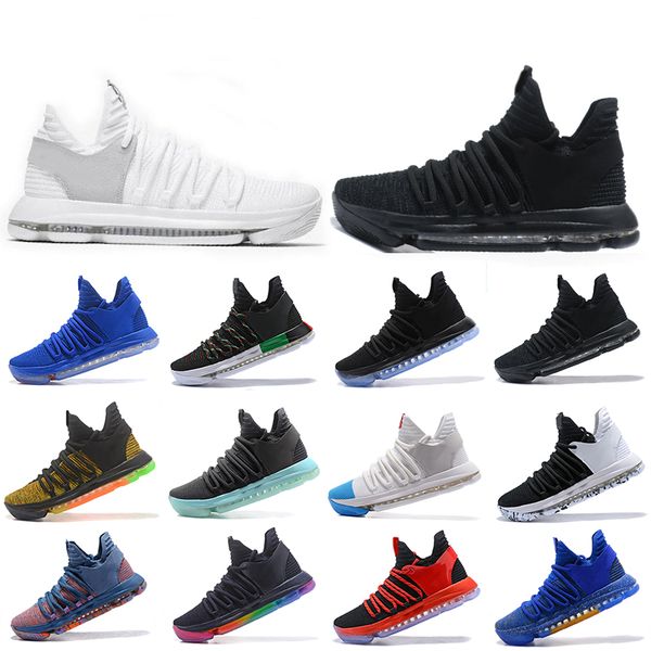

2019 Zoom KD 10 Mens Basketball Shoes Be True BHM celebration All Star Fruit pulp Igloo Designer Trainers Sports Sneakers US 7-12