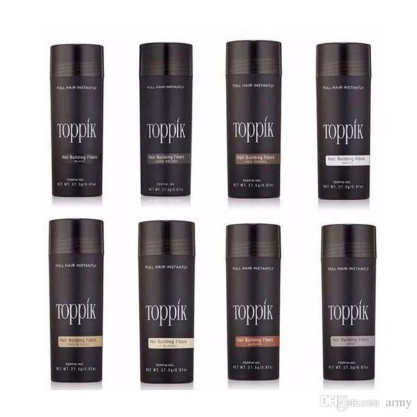 

Toppik hair fiber keratin powder pray thinning hair concealer 10color