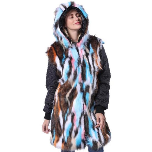 

женские повседневные теплые парки с капюшоном на молнии куртки дизайнерские зимние теплые женские длинные пальто, Black