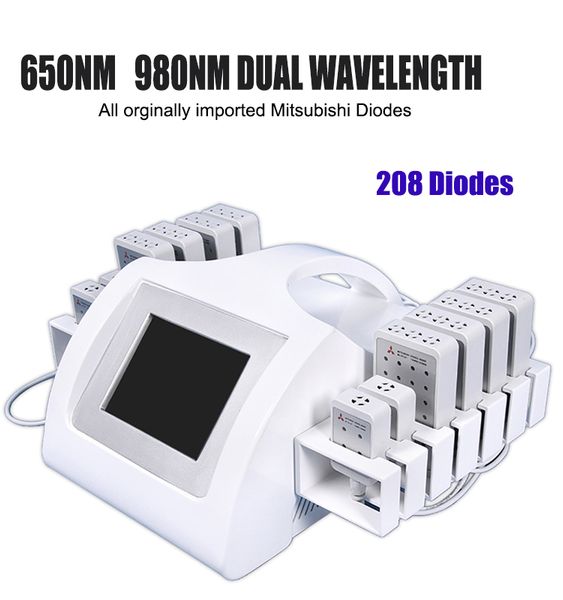 

2019 new lipolaser slimming lipo laser fat burning devices 12 pads home use body contouring lipolysis beauty machines