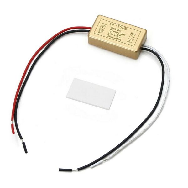

50pcs/lot new led brake slight continuously pulsing strobe flash module 12v