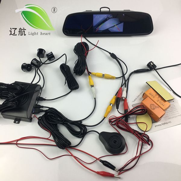 

4.3 inch car rearview mirror reversing radar sensor
