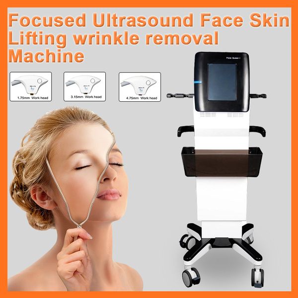 

pain high focus ultrasonic cryo face lift and wrinkle removal skin rejuvenation face queen machine dhl