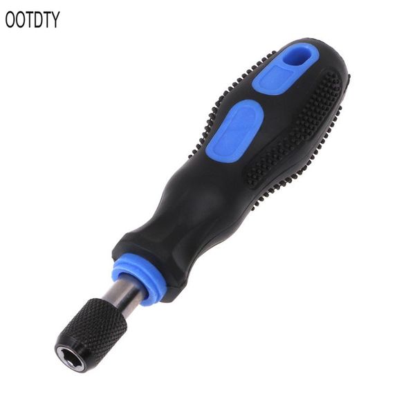 

ootdtymulti-function 1/4" 6.35mm non-slip dismountable screwdriver handle with soft rubber