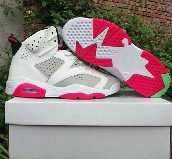 

оптовая продажа с коробкой 2020 новый заяц 6s белый розовый vi мужская баскетбольная обувь открытый тренеры высокое качество qinmin123 беспл