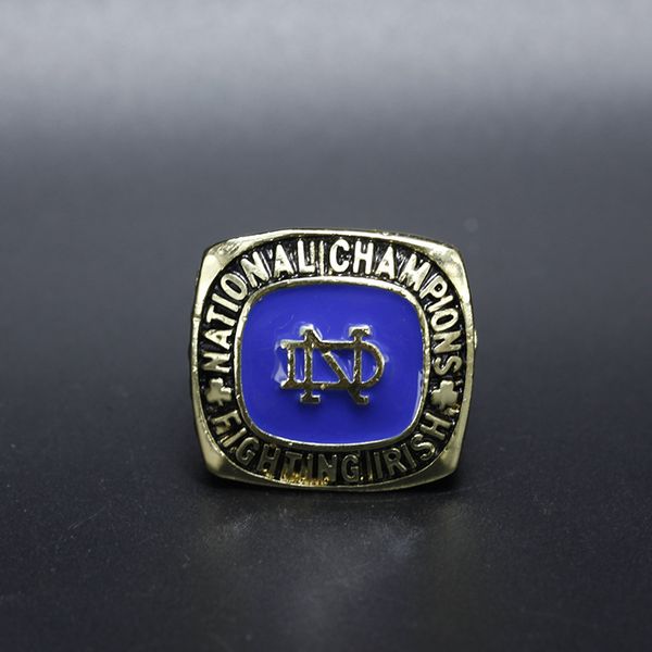 

1949 notre dame fighting irish college football national championship ring fan gift wholesale men's classic rings, Golden;silver
