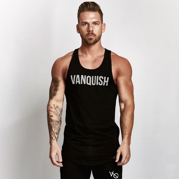 

muscle fitness brothers sleeveless sports mens running wear athletic & outdoor apparel vest fitness running ishaped vest breathable slim fit, Black;blue