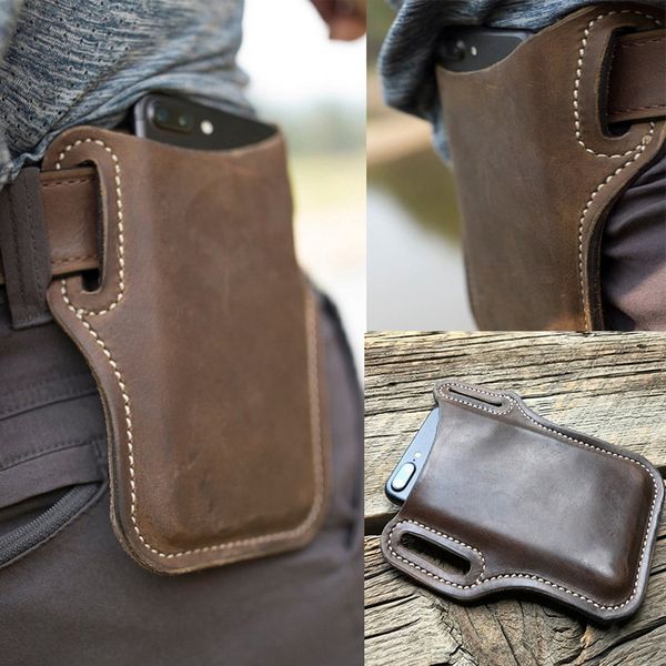 

2020 vintage solid pocket belt clothing bag waist bag drop shipping