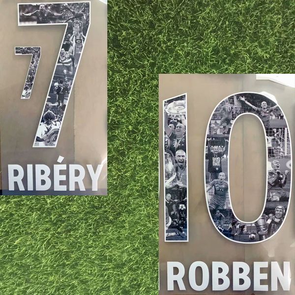 

Специальное Прощание Для Роббена Nameset Ribery Nameset Флокирование Печать Футбол Патч