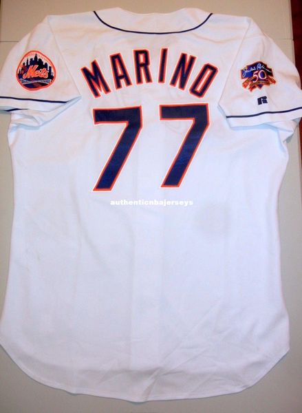 

retro new new #77 marino new york 97 jersey white alfonzo olerud 52 mens stitched baseball jerseys, Black;blue