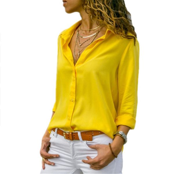 

плюс размер летняя блузка рабочая одежда белые блузки топы с длинным рукавом формальные с коротким рукавом дамы рубашки мужские 2019 весна л, White