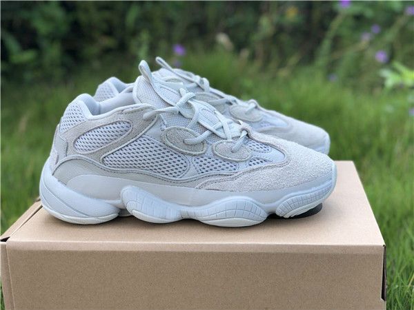 

2019 wave runner 500 kanye west desert rat 500 utility black super moon yellow blush salt men women running shoes sport