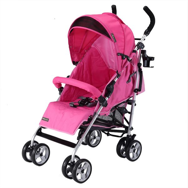 

new 2020 baby stroller four-wheeled trolley can sit and recline baby stroller aluminum alloy baby stroller
