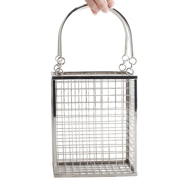 

fashion women hollow out handbag evening party clutch metal bag wedding wallet