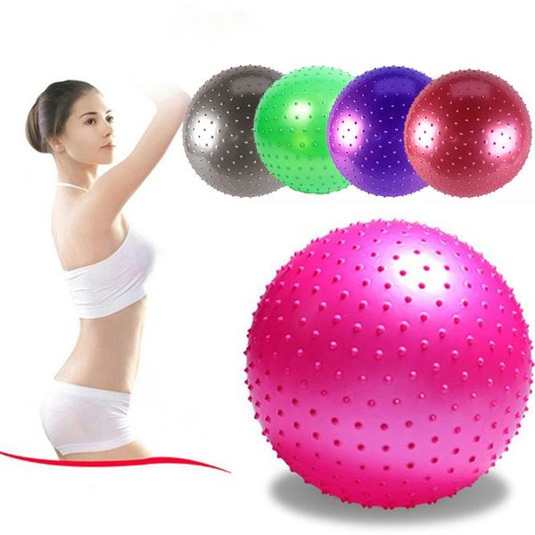 

sports yoga ball point fitness gym balance fitball anti-burst thickened massage ball pilates workout physical fitness exercise uxbpm