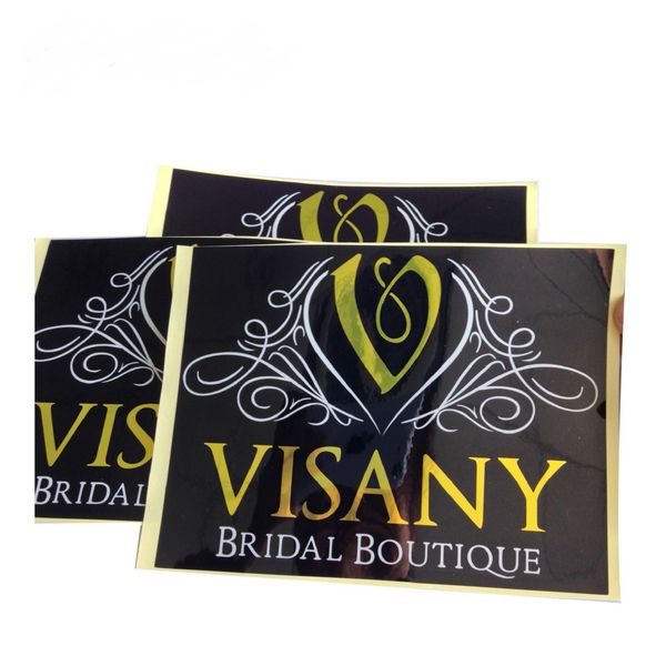 

custom full colors printing waterproof uv protected vinyl sticker with factory price