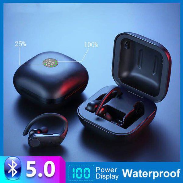 

b11 tws led display bluetooth earphone 5.0 wireless earphone stereo earbuds handssport headset for phone pk xiaomi