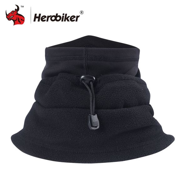 

herobiker motorcycle face mask winter balaclava thermal fleece hat hood bike wind ser face mask neck warmer winter fleece