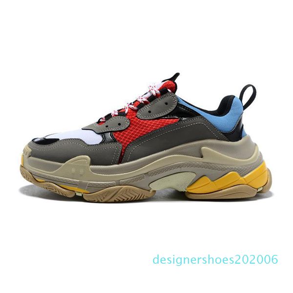 

triple-s designer paris triple s sneakers for men black red white green casual dad shoes tennis increasing sneakers 36-45 d06