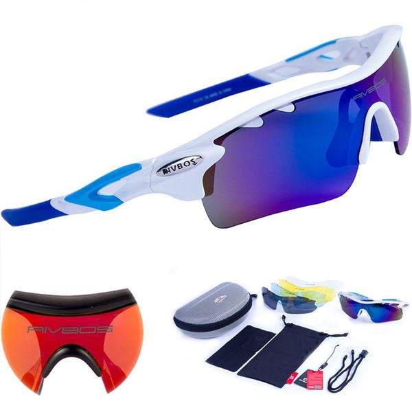 

sports eyewear 2019 men's polarized sunglasses 5 interchangeable lens goggles style uv400 cycling glasses gafas oculos ciclismo